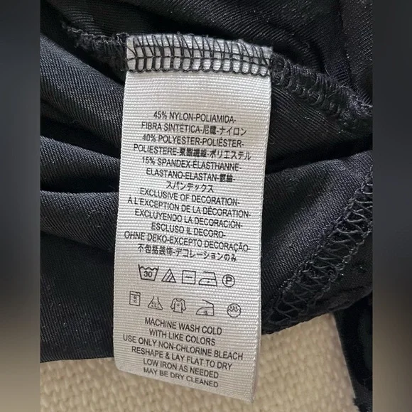 Free People Women’s Velvet Black Top Size S/P - Picture 5 of 14